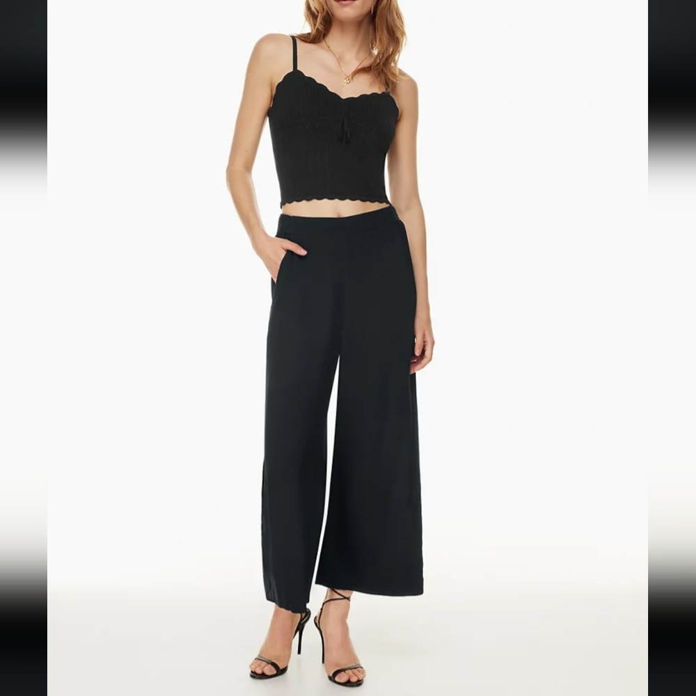 Aritzia faun pants black Small